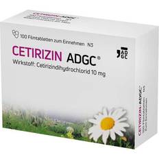 Cetirizin Cetirizin-ADGC 100 stk Tablet