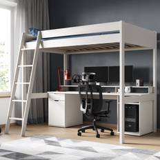 Noomi Tera Solid Wood Small Double Gaming High Sleeper FSC-Certified