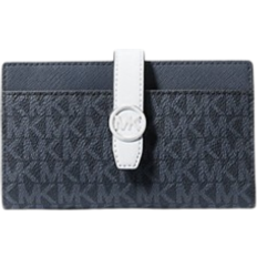 Michael Kors Greenwich Medium Signature Logo Wallet - Blue