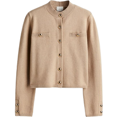 H&M Cardigan Mit Knöpfen - Beige