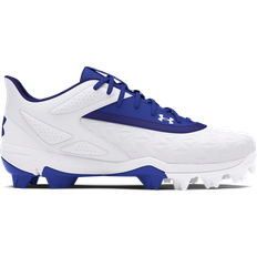 Boys - Laced Baseball Shoes Under Armour Boys Leadoff Low RM JR 3.0 Boys' Grade School Baseball Shoes Royal/White/Royal 05.0