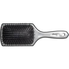 Diane Silver Cushion Paddle Brush Large 13 Row
