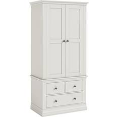 Cottons Clothing Storage Lark Manor Chambery Cotton Triple With Drawers 200 H x 95 W x 57 D Wardrobe