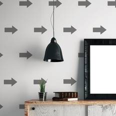Purple Wall Decor Kid's Room East Urban Home Arrow Wall Stickers Lilac 11cm H X 16cm W