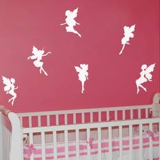 Fairies Wall Sticker Set 20 cm H x 6 cm W