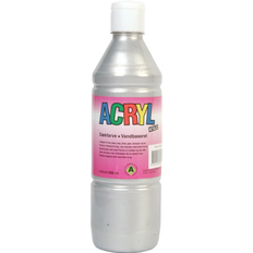 Fantasy Color Hobbyfärg/Akrylfärg Metallic Silver 500ml