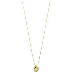 Pilgrim Optimism Coin Necklace - Gold