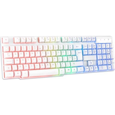 Orzly Keyboard white RGB USB Rainbow