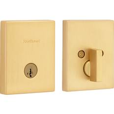 Keypad Locks Kwikset 258RCT-S San Clemente Rectangular Single Cylinder Keyed Entry Deadbolt