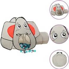 Elephant Outdoor Toys Berkfield Home Elephant Children Play Tent 250 Balls 174 x 86 x 101 cm