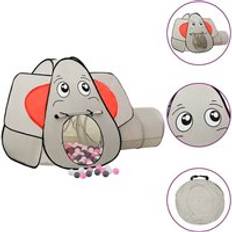 Elephant Outdoor Toys Berkfield Home Elephant Children Play Tent 250 Balls 174 x 86 x 101 cm