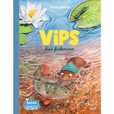 Böcker Vips Hos Fiskarna Inbunden (Inbunden)