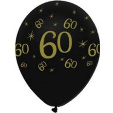 Creative Party Latex Pearlescent 60th Balloons Pack of 50