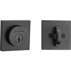 Halifax Deadbolt Lock Venetian Bronze Square Exterior Keyed