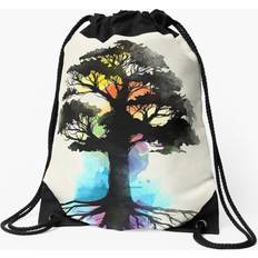 Natural Gymsacks Famgem Drawstring Bag Natural Source Sport Gym Shoe Backpack