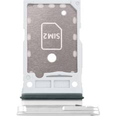SIM-Kartenhalter Clappio SIM-Kartenhalter für Samsung Galaxy S23 FE Dual Nano SIM Grün