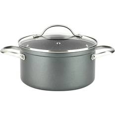 Fagor Grå 24 cm Forstærket Aluminium Casserole med låg 24cm