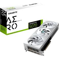 Gigabyte GeForce RTX 5070 Grafikkort Gigabyte GeForce RTX 5070 AERO OC HDMI 3xDP 12GB GDDR7