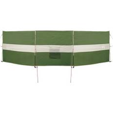 vidaXL Camping Vindskydd Grön 490 x 123 cm Vattentät