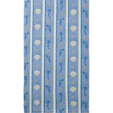 Blue Cloths & Tissues Furn Sea Shells Indoor Outdoor Table Runner Rectangle 220cm L x 0.40cm D Tablecloth