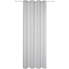 Curtains & Accessories East Urban Home Polyester Room Darkening Grommet Eyelet Curtain Panel 140cm W x 245cm H Grey