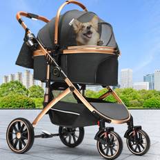 3-In-1 Foldable Pet Stroller 101cm H x 59cm W x 80cm D