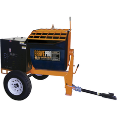 Cement Mixers Brave Mortar Mixer 6-Cu Feet 8-HP Concrete Mixers BRPMM206H