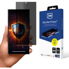 Samsung Galaxy S25 Ultra Skärmskydd 3mk Galaxy S25 Ultra Privacy Plastfilm Skärmskydd Silky Matt