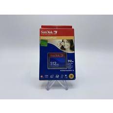 Memory Cards & USB Flash Drives SanDisk 512 MB Compactflash Memory Card SDCFB-512-A10