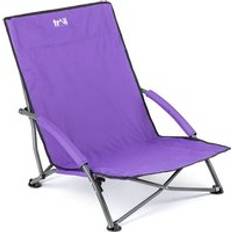 Trail Outdoor Leisure Low Folding Chair Purple