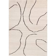 ferm LIVING Gesso Jute Matta 170 x 240 Off-white Vit, Beige cm