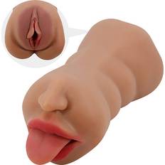 Crazy Bull Sarah Oral Vaginal Masturbator Mörk
