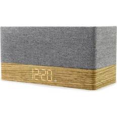 Soundmaster Uhrenradio UR630WE Grau Holz 29,5