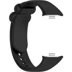 INF Silikon-Uhrenarmband für Xiaomi Band 9 Pro Schwarz
