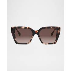 サングラス FENDI FW25 Maison Fendi - FE40169I - 53E (FE40169I 53E) Fendi Fendi Roma Fe40125I S (52 - 21) with Blue lenses and