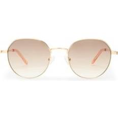 Le Specs Unisex Sunglasses Le Specs Odyssey Sunglasses - Metallic Gold