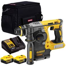 Dewalt DCH273N 18V Brushless SDS+ Hammer Drill 2 x 5.0Ah Battery Charger