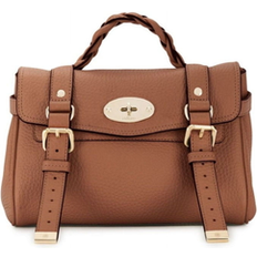 Mulberry Handbags Mulberry Mini Alexa Heavy Crossbody Bag - Brown