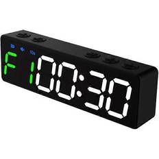 Stop Watches Spactz Usb Rechargeable Fitness Timer Led Workout Clock