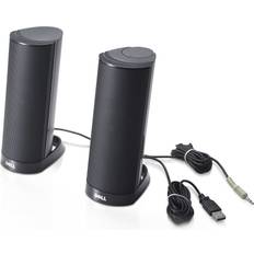 Dell AX210 Speaker for PC Black Built in Amplifier 1.2 W