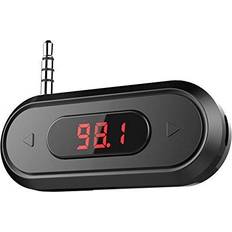 FM Transmitters Realmax Upgraded Version 3.5mm FM Transmitter Radio Adapter