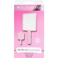 Cruelty Free Makeup Mirrors Brushworks On-The-Go Travel Mirror