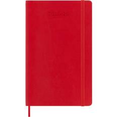 Moleskine Kalendere Moleskine Weekly Notebook Diary Large Red 18M