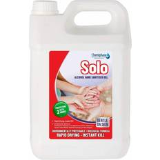 Hand Sanitisers on sale Solo 5 Litre Hand Sanitiser Gel 65% Alcohol Bulk Pack 5000ml