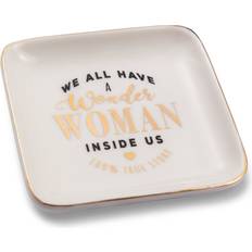 History & Heraldry Wonder Woman Inside Us Ceramic Trinket Tray Decorative Item