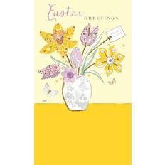 Anniversary Cards & Invitations Second Nature Easter Greetings Flowers & Vase Money Wallet Card