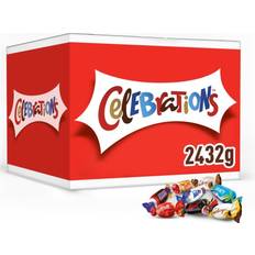Bulk Chocolate Box 2.4kg Assorted with Mini Chocolate Bars and Biscuits