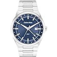 Calvin Klein Watches Calvin Klein Stainless Steel Blue Dial GMT Watch