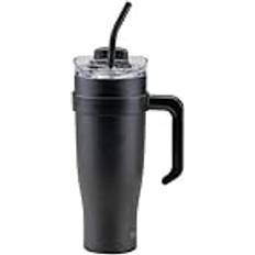 Fackelmann Koppar & Muggar Fackelmann Termisk Dryckesmugg XXL 1,2 l Svart Rostfritt Stål Termosmugg