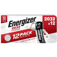 Energizer Knapcellebatteri Lithium CR2032 12 stk